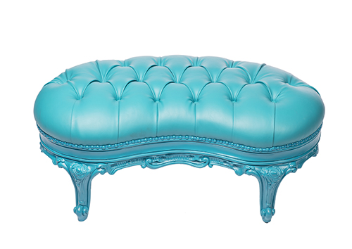 MARCELO BLUE OTTOMAN